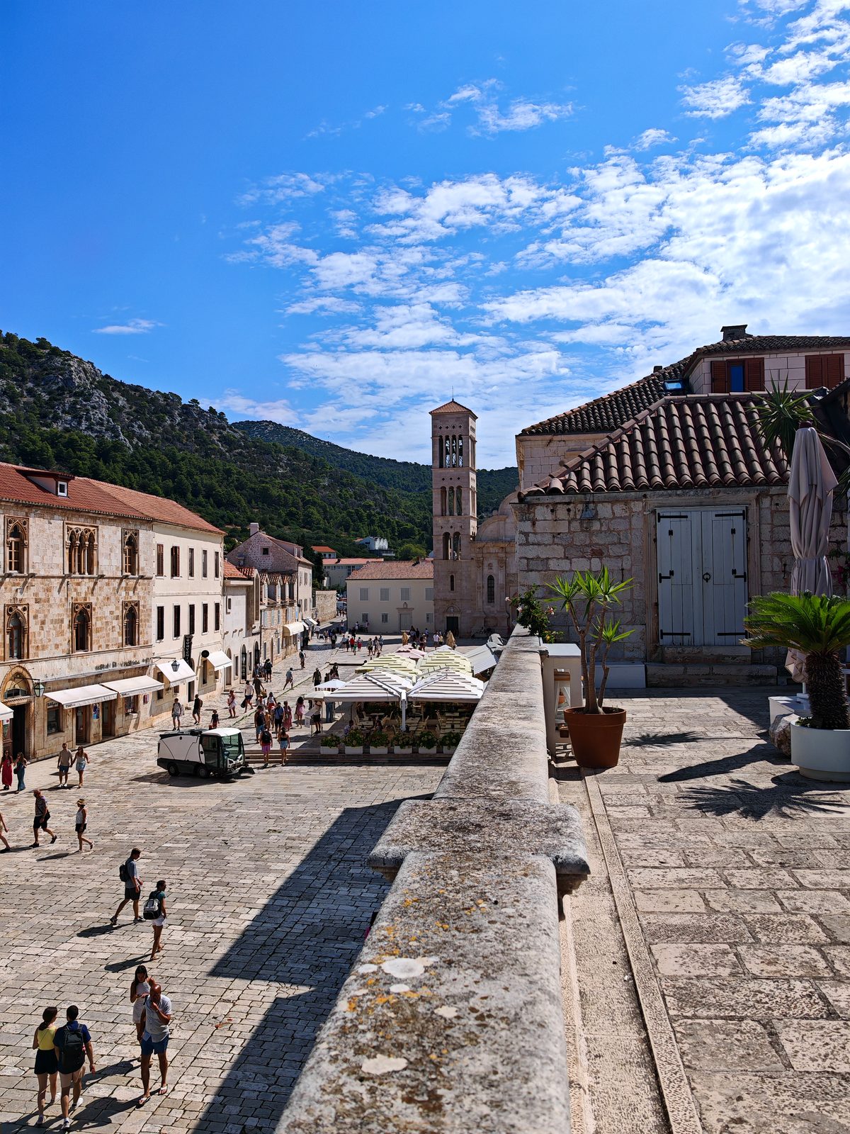 The climb up to the Spanish Fortress