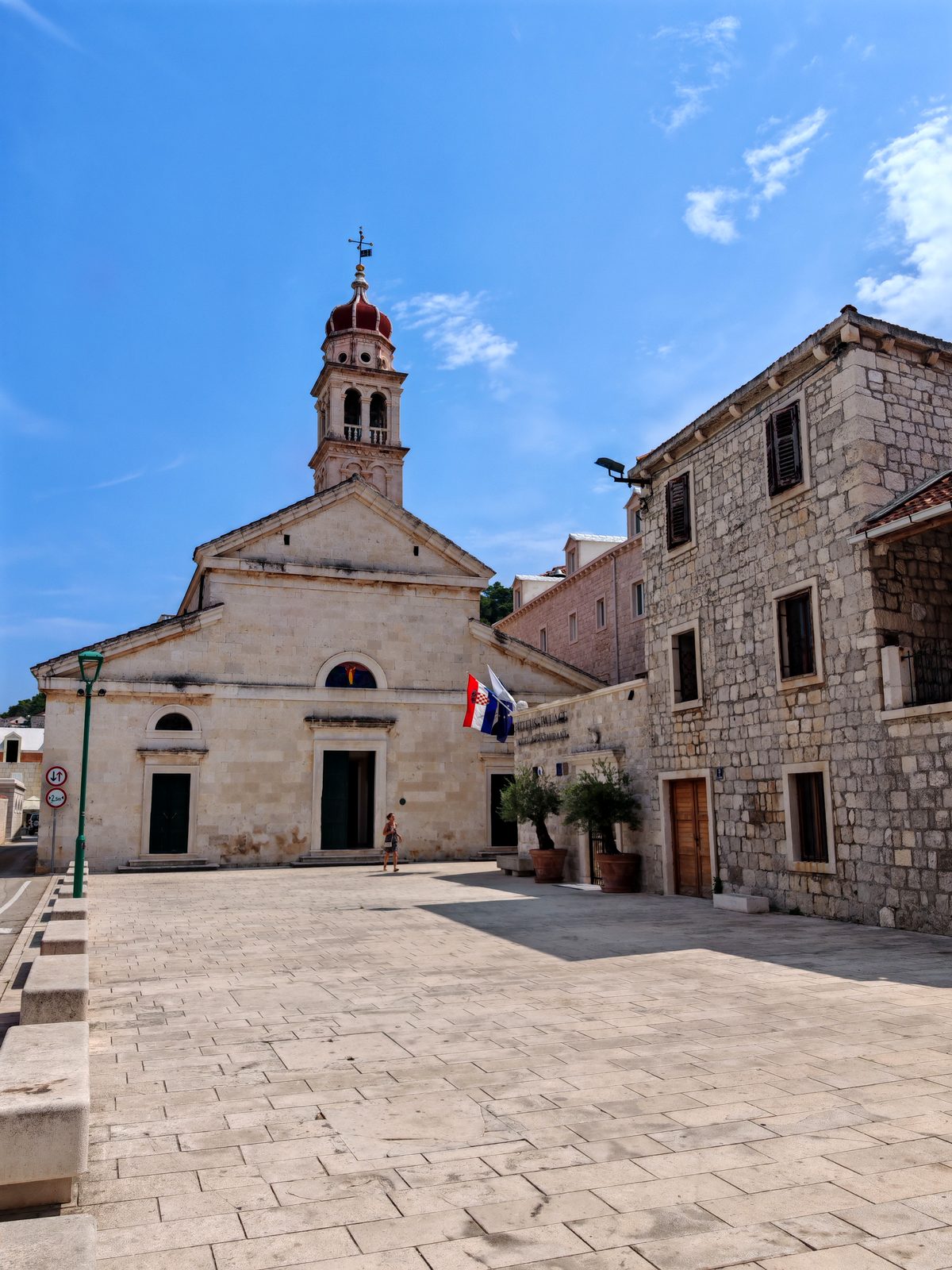 The square at Pučišća