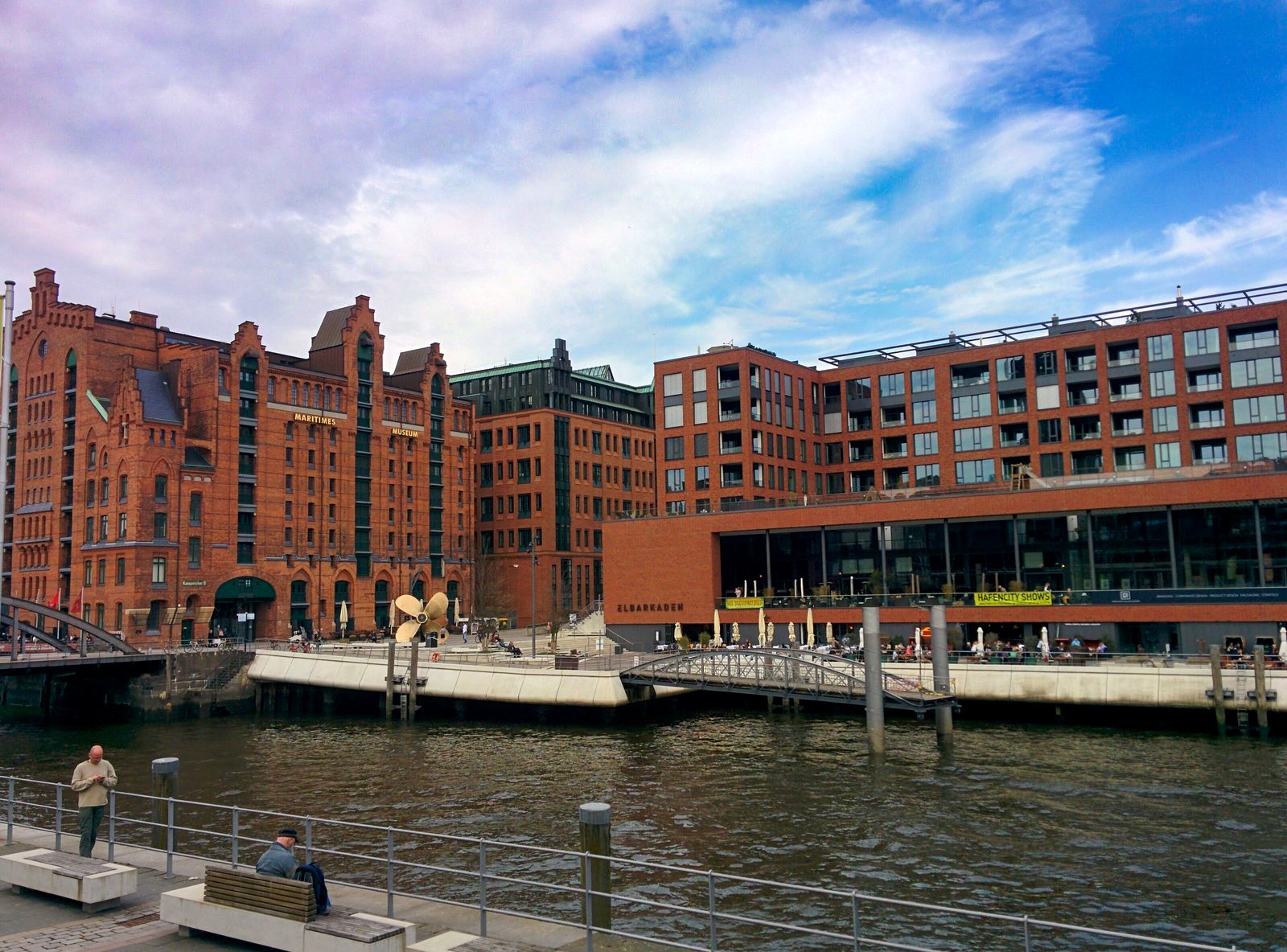 The HafenCity waterfront