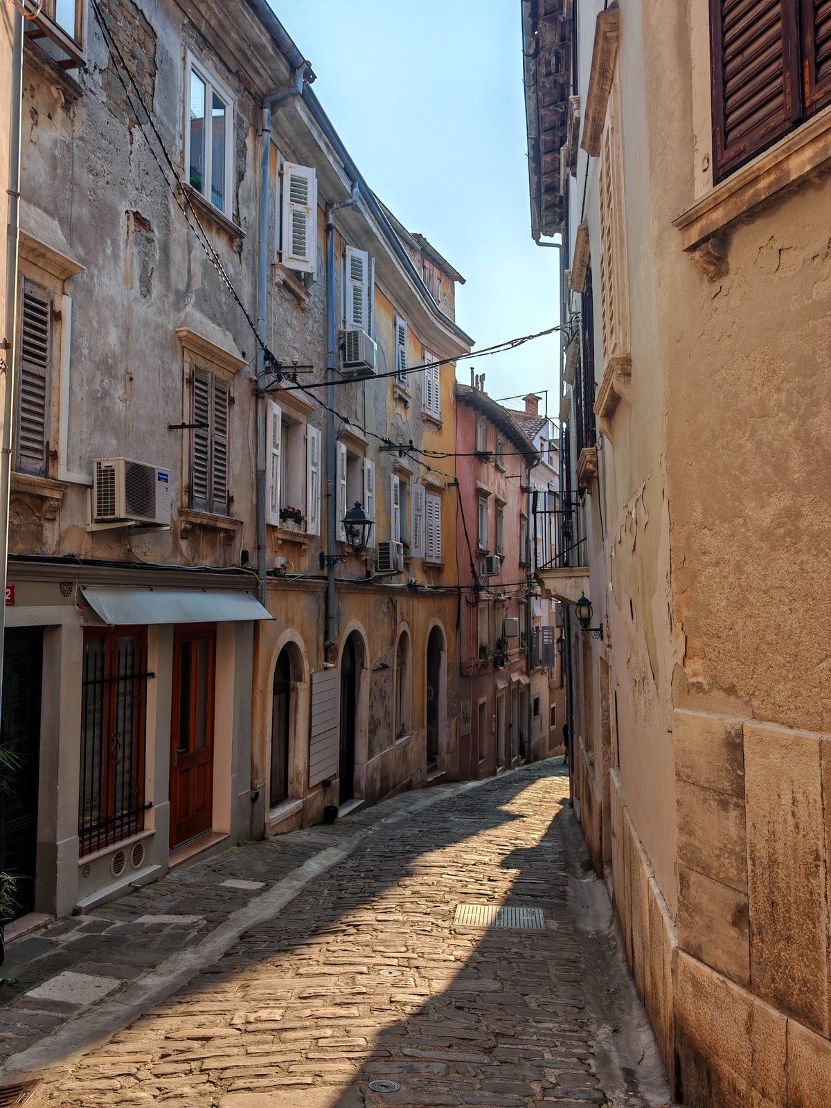 A narrow lane in the old town