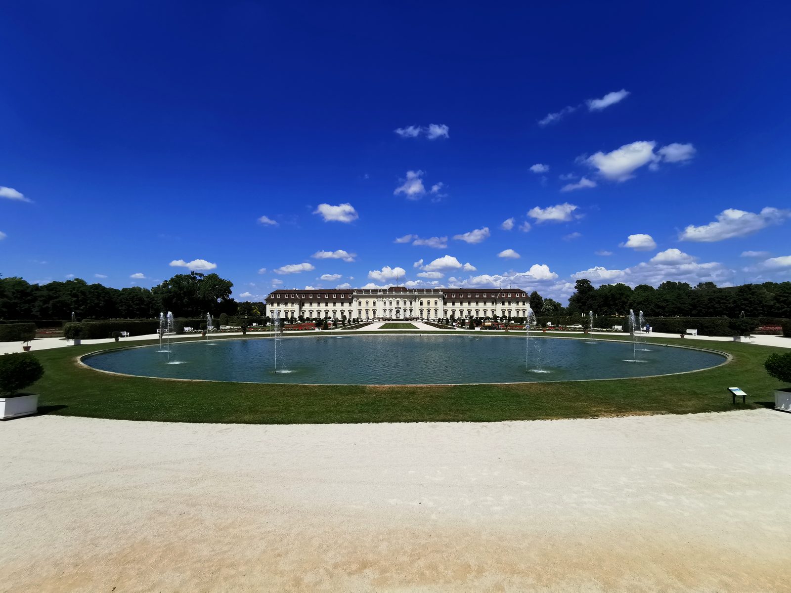 The Baroque gardens of Ludwigsburg Palace