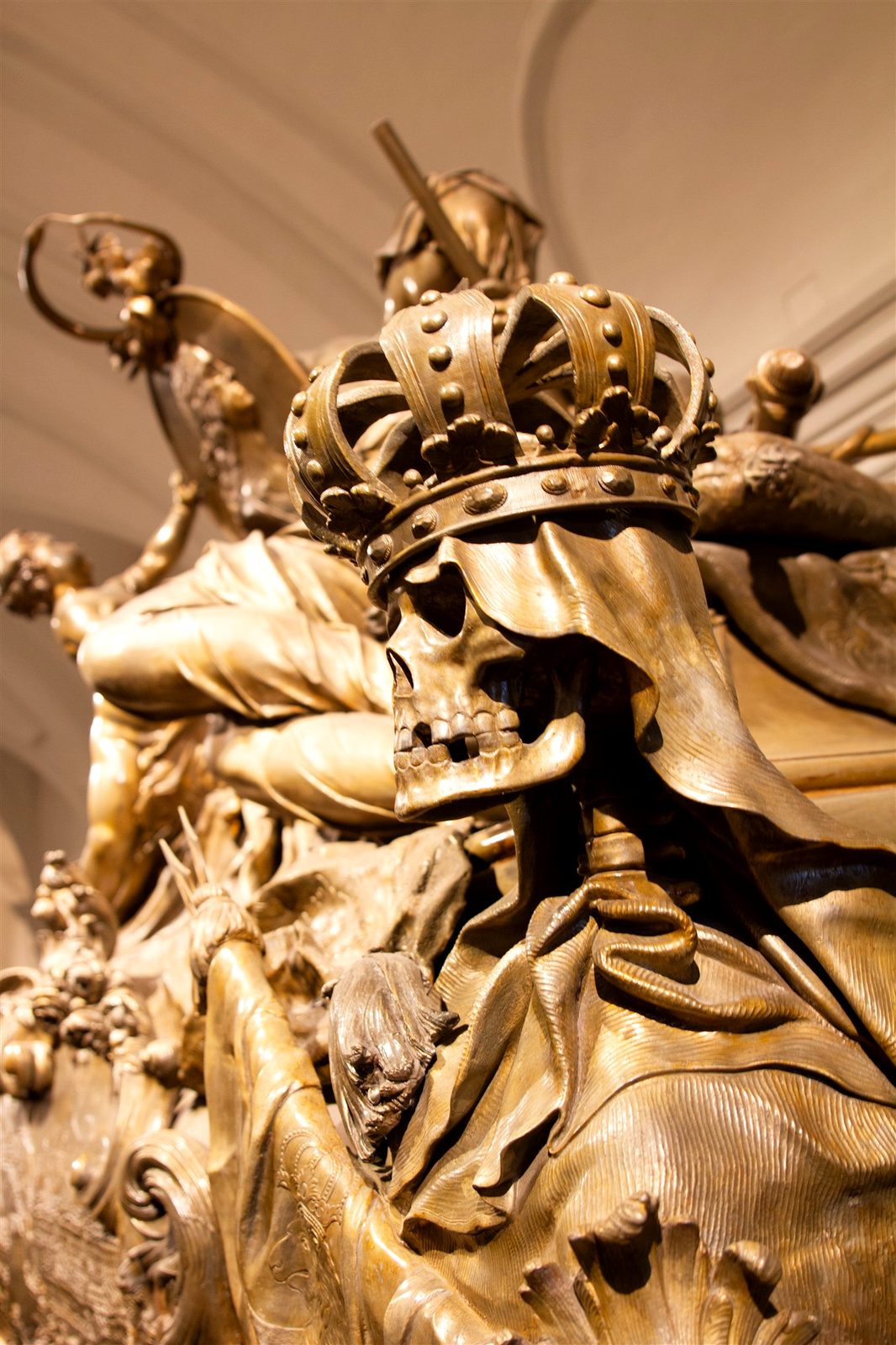 A gilded Baroque flourish