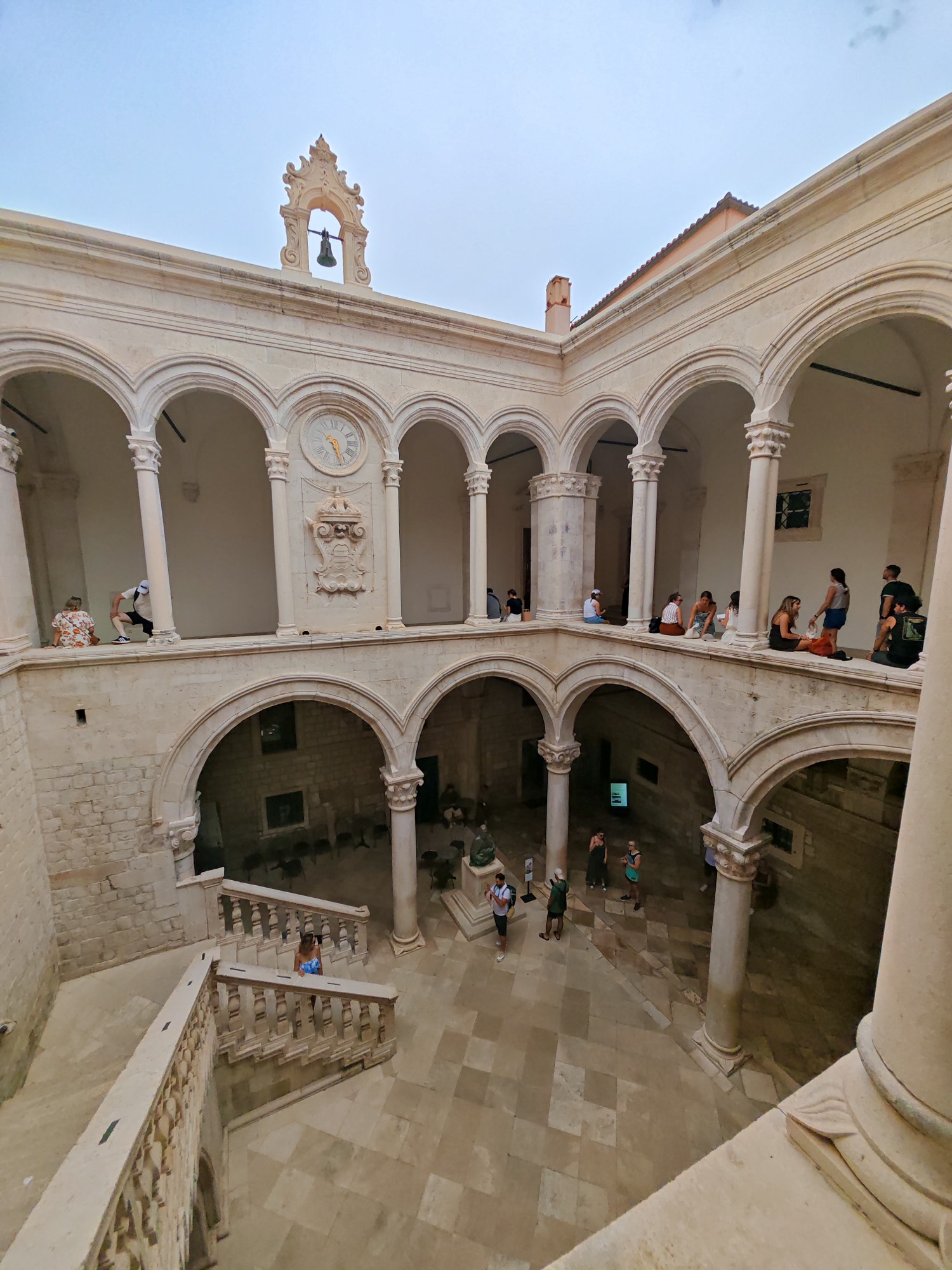 The courtyard of the Rector's Palace